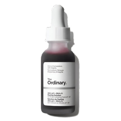 The Ordinary AHA 30% + BHA 2% Peeling Solution Product: Available at Maulux in Maurtius.