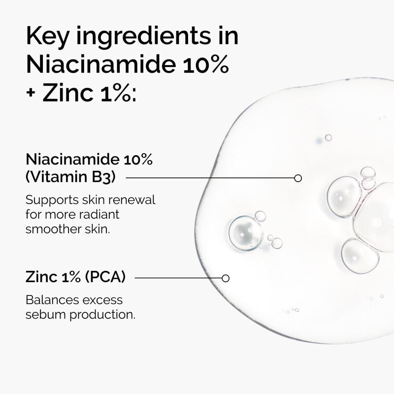 Niacinamide 10% + Zinc 1% serum is a water-based solution that offers numerous benefits of niacinamide to boost skin brightness and improve texture. Shop in Mauritius at Maulux.