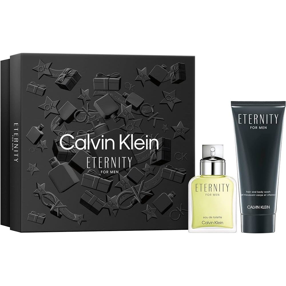 Calvin Klein Eternity Set Edt 30Ml + Hair And Body Wash 100Ml Men Perfume  in Mauritius At Maulux.