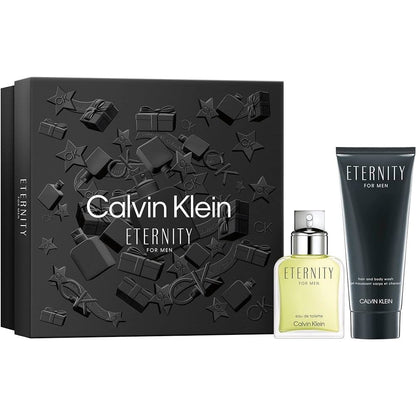 Calvin Klein Eternity Set Edt 30Ml + Hair And Body Wash 100Ml Men Perfume  in Mauritius At Maulux.